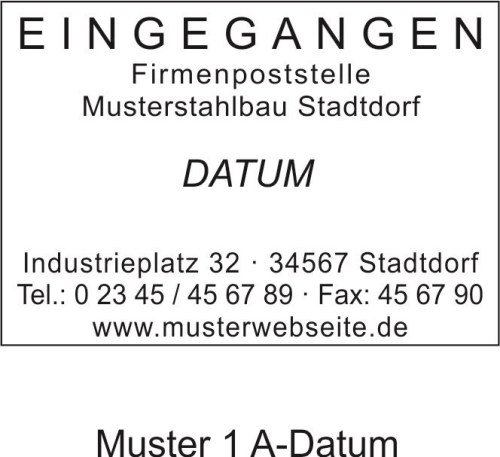 Muster 1 A-Datum8442